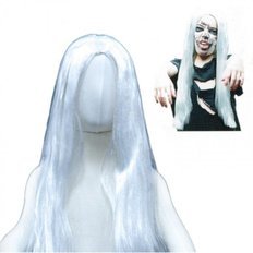 เครื่องแต่งกายผีฮาโลวีนงานปาร์ตี้มีความสุขทอสีเทาเงิน/BK - Product Image 1