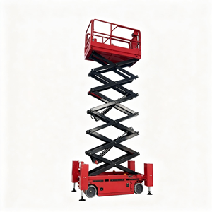 โต๊ะยกแบบกรรไกรไฟฟ้า 20 เมตร ได้รับการรับรองมาตรฐาน CE ระบบปรับระดับอัตโนมัติ ขับเคลื่อนด้วยตัวเอง สำหรับงานอุตสาหกรรมที่สูง - Product Image 5