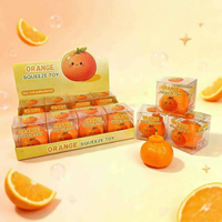 Jouet anti-stress créatif en forme de boule de pain aux cacahuètes et ananas, pudding au fromage, fait main, souple, à presser, vente en gros