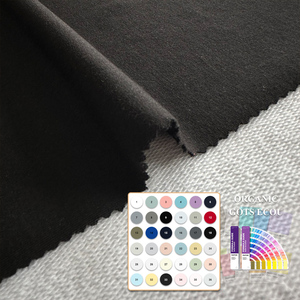 Tissu jersey tricoté en <span class=keywords><strong>coton</strong></span> biologique, <span class=keywords><strong>bambou</strong></span> et élasthanne, 68 % <span class=keywords><strong>bambou</strong></span>, 25 % <span class=keywords><strong>coton</strong></span>, 5 % élasthanne, 180-220 g/m², écologique, vente en gros - Product Image 5