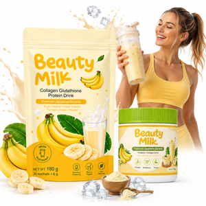 Poudre de Lait de Beauté au Collagène Multi-Saveurs Fruits & Matcha – Boisson Alimentaire Éclat de Peau - Product Image 3