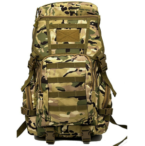 Sac à dos multifonctionnel DFB050 50L kaki pour sports de plein air, camping, avec partie supérieure en daim imperméable, populaire pour les voyages et le rangement alimentaire - Product Image 5