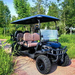 Voiturette de golf électrique <span class=keywords><strong>6</strong></span> places, batterie lithium, homologuée pour la route, certifiée, modèle 2026, pour le tourisme et les terrains de golf - Product Image 4
