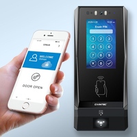 Escáner de código de barras inalámbrico basado en la nube, sistema de control de acceso NFC de 13.56MHz con cámara automática, pantalla táctil, OEM/ODM