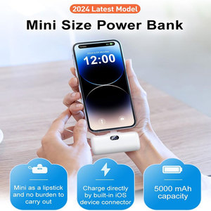 <span class=keywords><strong>Batterie</strong></span> <span class=keywords><strong>externe</strong></span> Capsule 5000 mAh avec écran LED, <span class=keywords><strong>chargeur</strong></span> portable pour <span class=keywords><strong>iPhone</strong></span>, câble <span class=keywords><strong>de</strong></span> charge rapide, Powerbank, <span class=keywords><strong>batterie</strong></span> <span class=keywords><strong>externe</strong></span> - Product Image 3