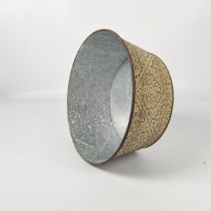 <span class=keywords><strong>Pot</strong></span> de fleur antique personnalisé imprimé <span class=keywords><strong>couleur</strong></span> grand <span class=keywords><strong>pot</strong></span> rustique pots de fleurs intérieur extérieur pour la décoration du sol de la maison et du jardin - Product Image 3