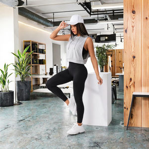 Sudadera con Capucha Deportiva Estampada para Mujer, Sin Mangas, con Cordón Ajustable, Personalizable OEM, Forro Polar Transpirable para Invierno - Product Image 3