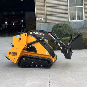 Kubota EStand On Mini Skid Steer Loader con accesorios de cubo 4 en 1 - Product Image 6