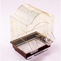 Cages à oiseaux de luxe en gros 2026 pour perroquets, ménagères et oiseaux à perles – Cage d'élevage en fil de fer doré