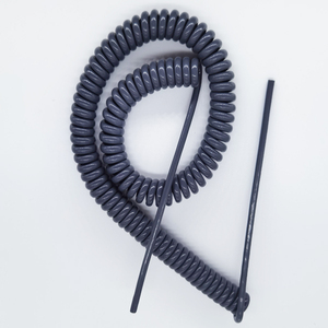 China Manufacturer Multicore <strong>Electrical</strong> Spring <strong>Spiral</strong> Coiled Wire Cable - Product Image 1