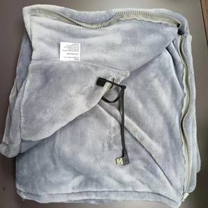 Couvertures alimentées par <span class=keywords><strong>batterie</strong></span> 150x80cm <span class=keywords><strong>Couverture</strong></span> <span class=keywords><strong>chauffante</strong></span> électrique sûre <span class=keywords><strong>Couverture</strong></span> <span class=keywords><strong>chauffante</strong></span> Usb Châle pour lit à porter <span class=keywords><strong>sur</strong></span> l'épaule - Product Image 4