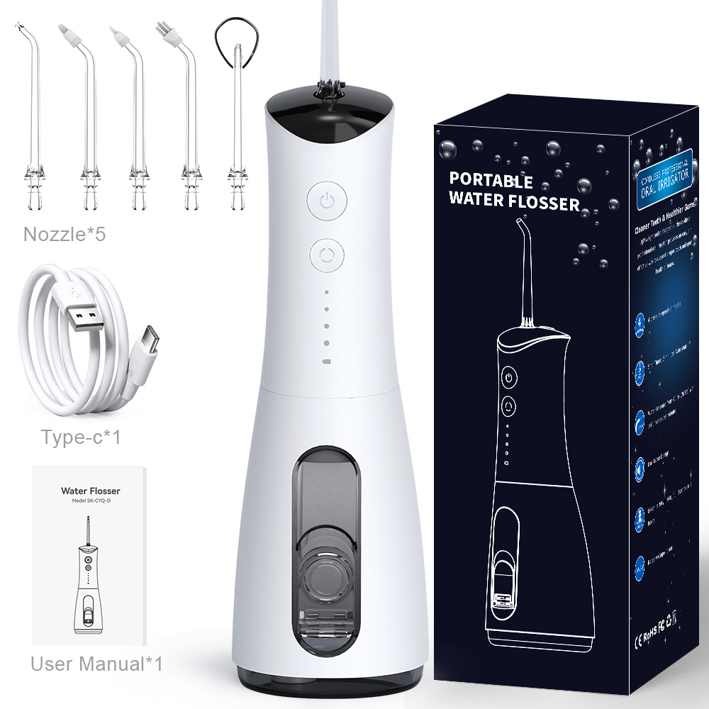 300ml Cordless Water Flosser – IPX7
