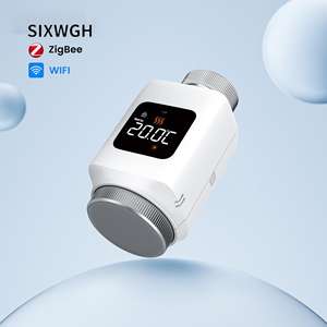 Valvola Termostatica Intelligente SIXWGH WiFi/Zigbee (TRV) Programmabile 7 Giorni, Risparmio Energetico del 30%, Compatibile Hotel ed Esterni - Product Image 2