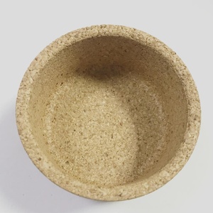 Advanced Customized Eco-Friendly Biodegradable <b>Cork</b> Flower Pot Waterproof Wall Hanging Planter for Garden with Rope - Product Image 2