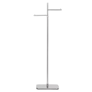 معطف حديث من الفولاذ المقاوم للصدأ قائم بذاته ، منظم متجر ملابس غرفة نوم منزلية - Product Image 6