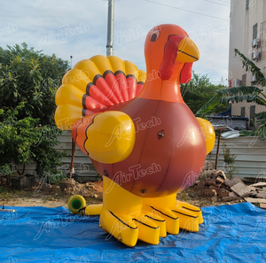 Nhà Sản Xuất Chuyên Nghiệp Chất Lượng Cao Bơm Hơi Khổng Lồ Thổ Nhĩ Kỳ Bóng Quảng Cáo Động Vật Bóng Cho Lễ Tạ Ơn Ngày Hiển Thị - Product Image 3