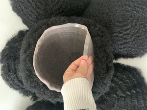 LUFA 201 <span class=keywords><strong>afro</strong></span> curl toupet pour hommes noirs dreadlocks et <span class=keywords><strong>afro</strong></span> curl hommes toupet et <span class=keywords><strong>afro</strong></span> curl toupet - Product Image 2