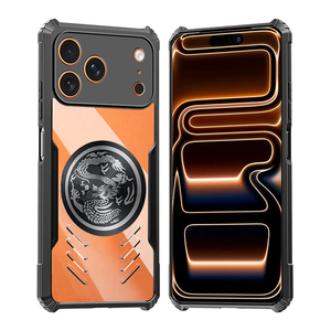 Custodia Dissipante Calore Magnetica Antiurto in PC+TPU <span class=keywords><strong>per</strong></span> <span class=keywords><strong>iPhone</strong></span> 17 16 15 14 13 12 11 Pro Max 17 Air 16 6 7 8 6s Plus X XS - Product Image 1