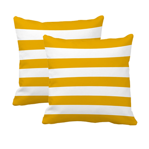 Nouvelle conception 2026 – Housse de coussin personnalisée en velours doux, style moderne et simple, à rayures colorées, pour la décoration intérieure - Product Image 1