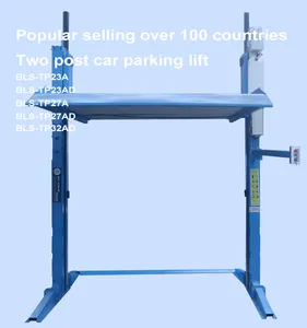 Equipos de estacionamiento de doble nivel de dos postes Elevador de estacionamiento de automóviles simple con CE