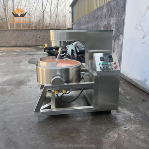 Réacteur industriel en cuivre pour le sucre avec agitation automatique | Pour un sirop, un fondant et une pâte <span class=keywords><strong>de</strong></span> fruits cohérents et <span class=keywords><strong>de</strong></span> haute qualité - Élimine la sensation <span class=keywords><strong>de</strong></span> brûlure - Product Image 5