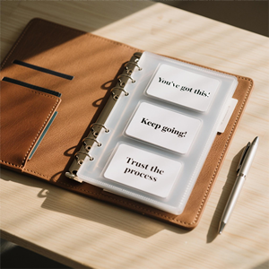 Impresión personalizada diario planificador visión tablero tarjetas inspiradoras citas bolsillo planificador tarjetas conjunto - Product Image 1