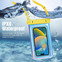 Vente en gros de coque étanche de grande taille flottante pour téléphone portable pochette étanche OEM ODM pour téléphone portable