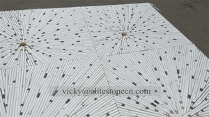 Produk baru ubin Strip mosaik, Strip mosaik desain terbaik campur, strip mosaik marmer dengan harga kompetitif - Product Image 5