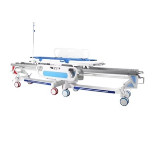 รถเข็นยาสลบทางการแพทย์ Huaqiang รุ่น A6000 ทำจาก ABS และสแตนเลส พร้อมราวกั้น - Product Image 2