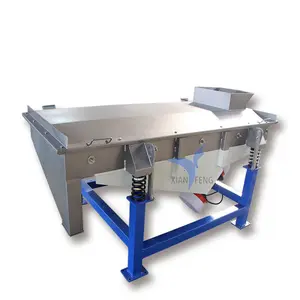 Manufacturers And Suppliers Stainless Steel 304 Material Linear Vibrating Screen Used In Food Industry Screening Machines