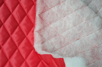Tissu d'entoilage imperméable en taffetas 100 % polyester tissé / Doublure de veste d'extérieur à motif losanges en gros