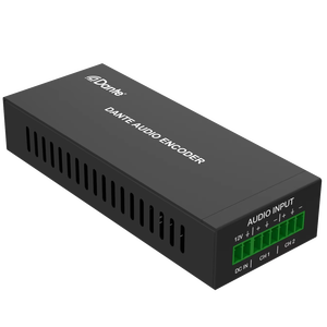 Dante エンコーダーおよびデコーダー キット 2CH アナログオーディオ インストールおよび放送プロジェクト向けの完全なアナログから <span class=keywords><strong>IP</strong></span> オーディオシステムへの変換 - Product Image 1