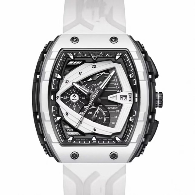 Fairwhale Plastic Case Rubber Strap Watch Made Your Brand Fashion Quartz Wrist Watcses