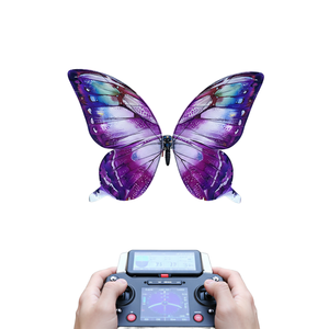 TOPREX RC Papillon Bionique avec Ailes Battantes - Lumière LED, Télécommande 2.4G, Jouet de Décoration pour Mariage/Scène pour Enfants et Adultes - Product Image 2