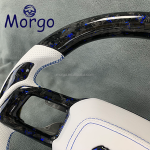 Accesorios Interiores para <span class=keywords><strong>Ford</strong></span>, Volante de Fibra de Carbono Forjado Personalizado para <span class=keywords><strong>Mustang</strong></span> <span class=keywords><strong>GT</strong></span> 350 500 <span class=keywords><strong>Shelby</strong></span> 2024+, Estilo Racing - Product Image 4