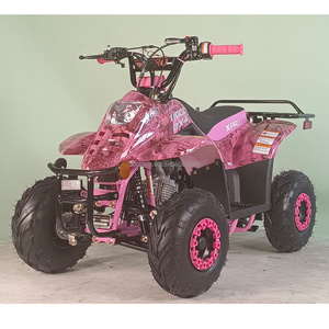 <span class=keywords><strong>Quad</strong></span> 4 roues CE 125cc avec éclairage LED, gros pneus 19"/18", bleu araignée, pack usine - Product Image 4