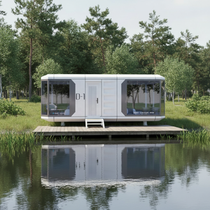 Luxuriöses <span class=keywords><strong>2</strong></span>-<span class=keywords><strong>3</strong></span> Schlafzimmer und Wohnzimmer Modernes Vorgefertigtes Smart Tiny Space Capsule Mobiles Modulares Containerhaus mit Küche - Product Image 2