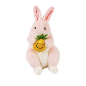 Peluche super douce Lapin Récolte mangeant une radis, jouet de réconfort, mascotte de l'année du Lapin du Zodiaque, cadeau de réunion annuelle - Product Image 3