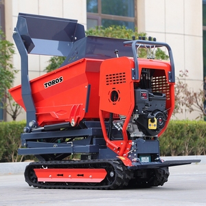 Free Shipping Mini <b>Dumper</b> Truck 500kg 800kg Crawler Dump Truck for Construction Farm Garden Orchard Building Work - Product Image 3