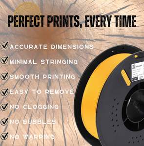 Filamento de Madera PLA Ecológico de Acabado Liso para Venta Directa en Red 22, Filamento de Madera PLA Estable - Product Image 5