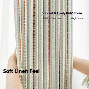 Tenda Jacquard in stile francese stile Vintage per ragazzi ragazze color dopamina Shaoxing Keqiao mantovanze per bambini per camere da letto - Product Image 3