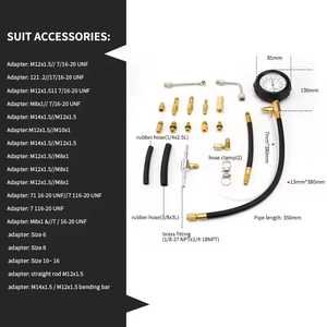 Meilleur prix Chine Kit de diagnostic automobile diesel Outil de test de pression pour voiture Testeur de pression de pompe à injection Manomètre Analyseur de moteur - Product Image 2