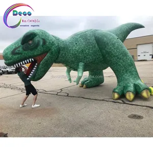 Yeni tasarım şişme büyük standı Advertising nosaurus t-rex modeli şişme dinozor reklam için