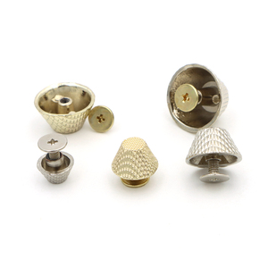 Çanta ayakkabı kapaklar için Metal parçalar torba alt damızlık bez giysi çanta çift kap perçin vida perçin çanta ayaklar - Product Image 4