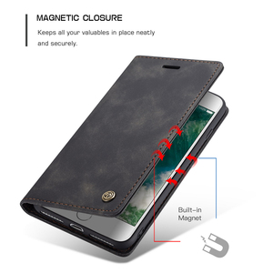 <span class=keywords><strong>CASEME</strong></span> 013 Série Auto absorbé PU Portefeuille En Cuir Stand Cas pour <span class=keywords><strong>iPhone</strong></span> 7 8 9 10 11 12 <span class=keywords><strong>13</strong></span> 14 15Plus - Product Image 5