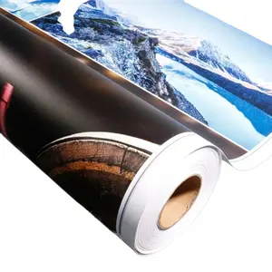 White Glue Self Adhesive Vinyl Custom Picture Printing Car Vinyl Wrap Outdoor 1 Year