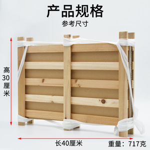 Juego completo de clips de madera para especímenes, clips para plantas, tiras de madera con papel absorbente, 30*40cm - Product Image 4