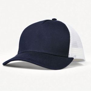 Gorra de Béisbol Trucker de 5 Paneles de Gamuza para Hombre con Logotipo Personalizado, Malla y Parche Bordado - Product Image 6