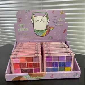 Paleta <span class=keywords><strong>de</strong></span> sombras <span class=keywords><strong>de</strong></span> ojos <span class=keywords><strong>de</strong></span> 12 colores, set <span class=keywords><strong>de</strong></span> <span class=keywords><strong>maquillaje</strong></span> para niños, venta al por mayor, 12 unidades/caja, 4 tipos - Product Image 4