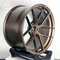 722auto Jantes de course forgées sur mesure, concaves profondes, brossées et polies, 5x120 5x112 5x114.3, 18 19 20 21 22 pouces pour BMW